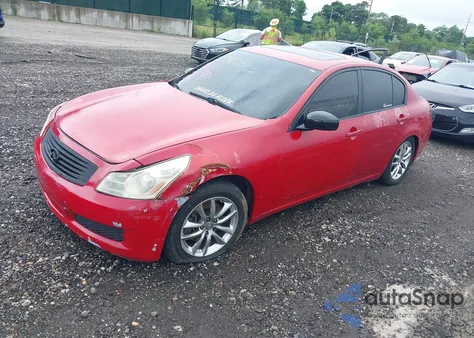 2007 Infiniti G35 Journey from USA, damaged, VIN JNKBV61E77M710618